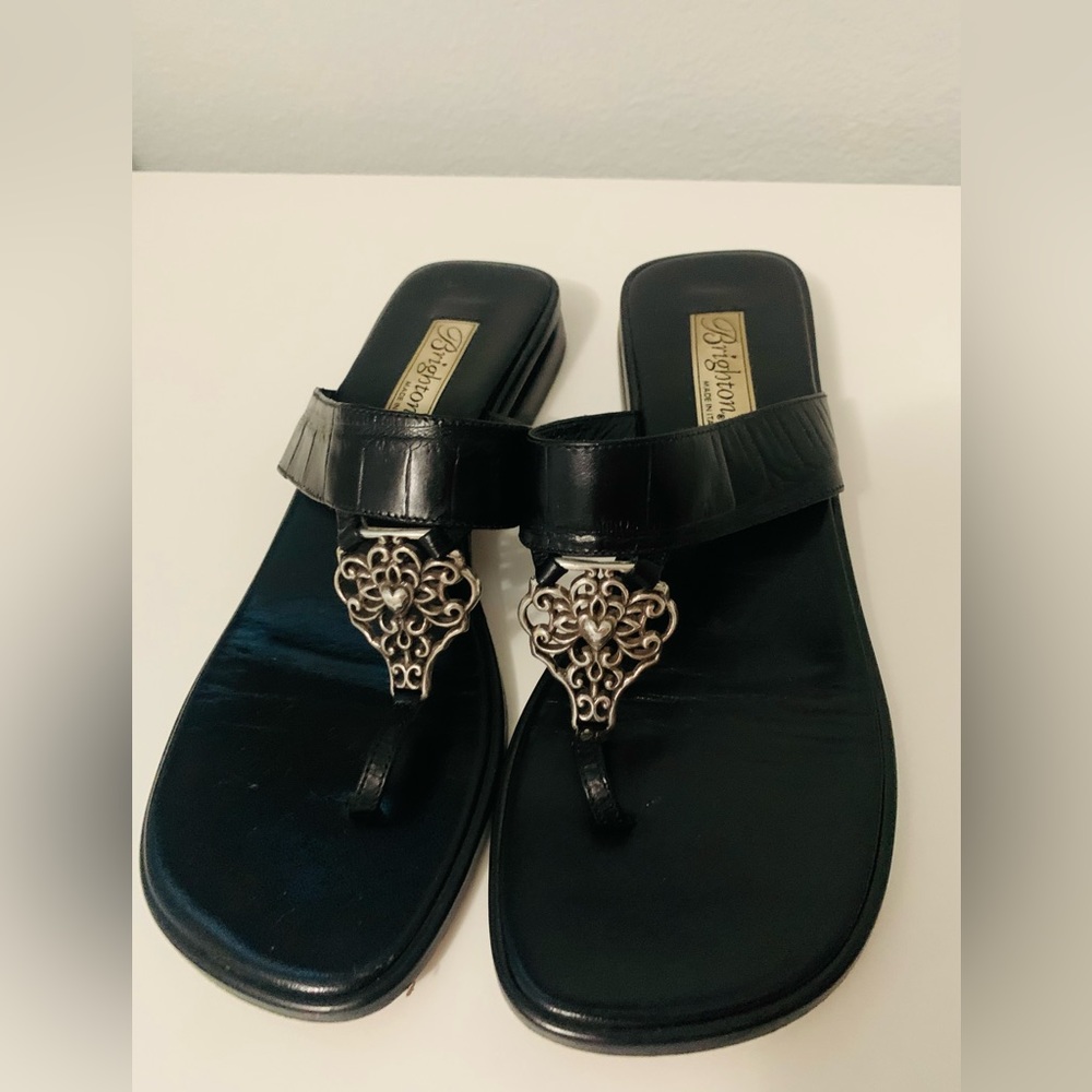 Brighton Lola Leather Sandals Size 8M